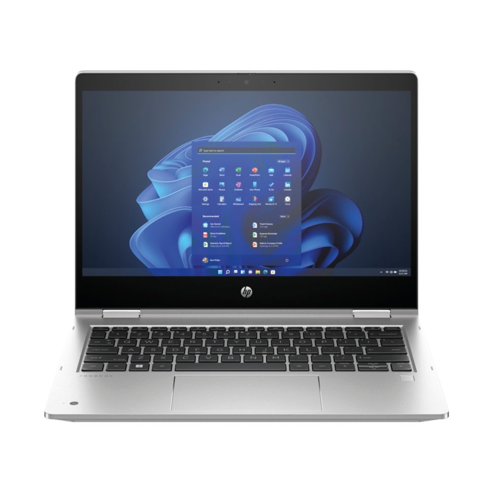 HP Pro x360 435 G10 , AMD® Ryzen™ 7 7730U Processor (16M Cache, 2.0GHz) , 13.3" FHD UWVA eDP BrightView WLED slim touch screen with Corning® Gorilla® Glass 5 with HD Webcam + IR camera (1920 x 1080) , 16GB DDR4-3200 (1x16GB) - 2 SLOT / MAX 32GB , 1TB PCIe-4x4 NVMe , No Optical Drive , AMD Radeon™ Graphics , Windows® 11 Pro x64 , Realtek 8852CE Wi-Fi 6E +Bluetooth 5.3 , No HSPA Module (It cant be added either) , (1) HDMI , (1) USB Type-C, (2) USB 3.2 Gen1, (1) Headphone / Microphone Combo Jack , 3 YR NBD Onsite  , In Stock