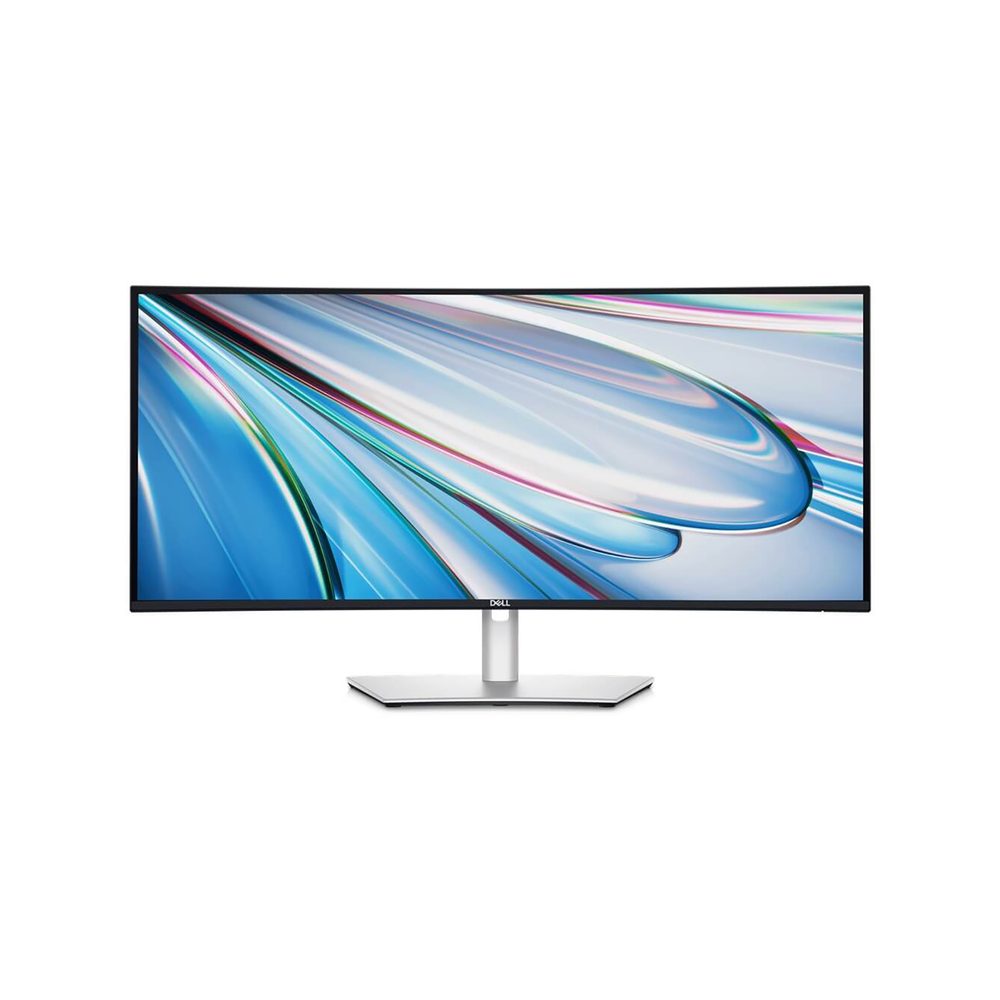Dell UltraSharp 34 Curved Thunberbolt Hub Monitor - U3425WE, IPS Black Technology, Anti-Glare with 3H hardness, 3440 x 1440 at 120Hz, Height adjustable (150 mm),Tilt (-5 to 21),Swivel (-30 to 30), 1 x Audio line-out1,Yes, Easy Arrange, Other key features, 3-Year Advanced Exchange Service and Premium Panel Exchange, Security lock slot (cable lock sold separately) Anti-theft stand lock slot (to lock stand to monitorusing screw)