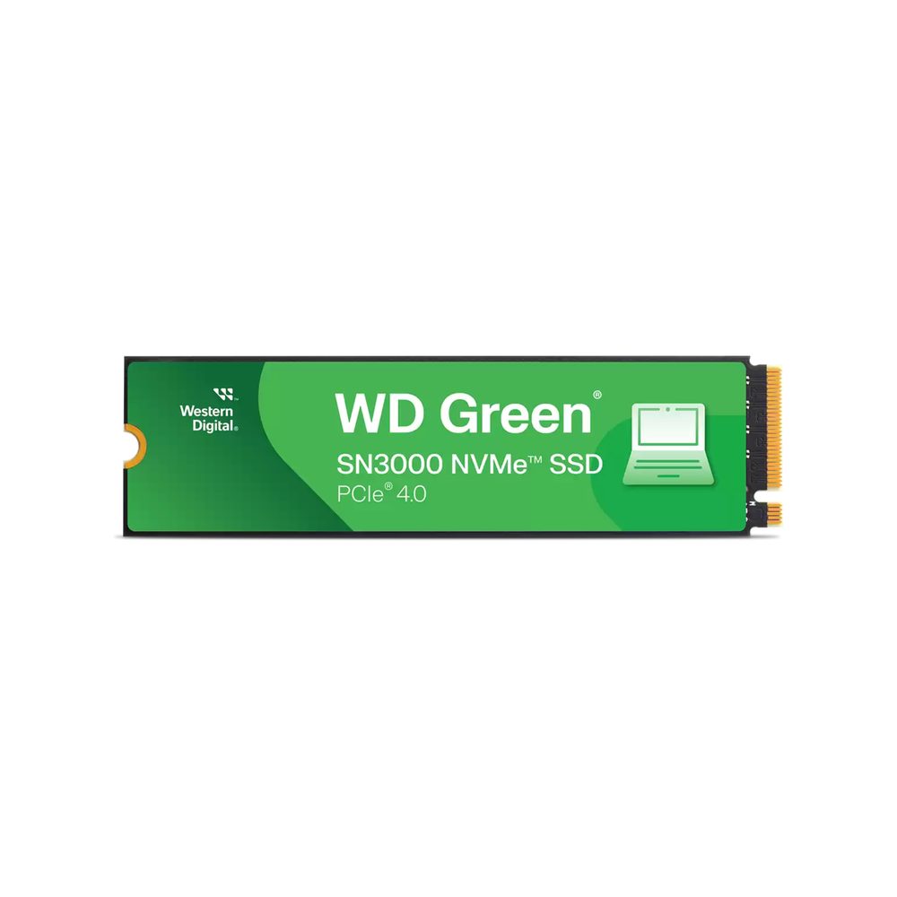 Sandisk WD Green SN3000 2TB PCIE GEN 4 M.2 3D NAND NVMe Internal SSD