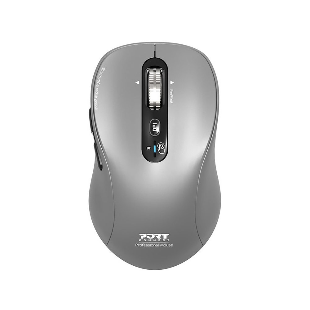 Port Mouse Expert Mac Rechargable BT Grey 3 Year Warranty