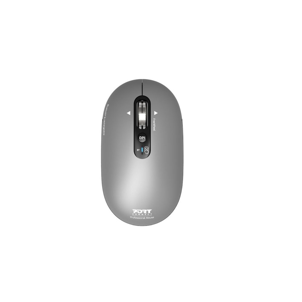 Port Mouse Pure Mac Rechargable BT Grey 3 Year Warranty