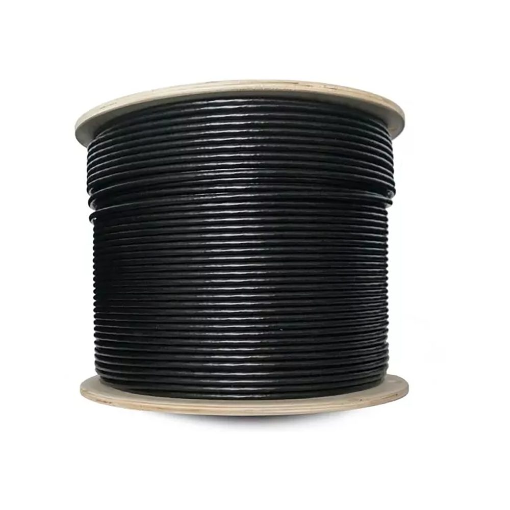 Datanet CAT6 UV F/UTP Outdoor Reel Black - Price Per Meter MOQ 500M