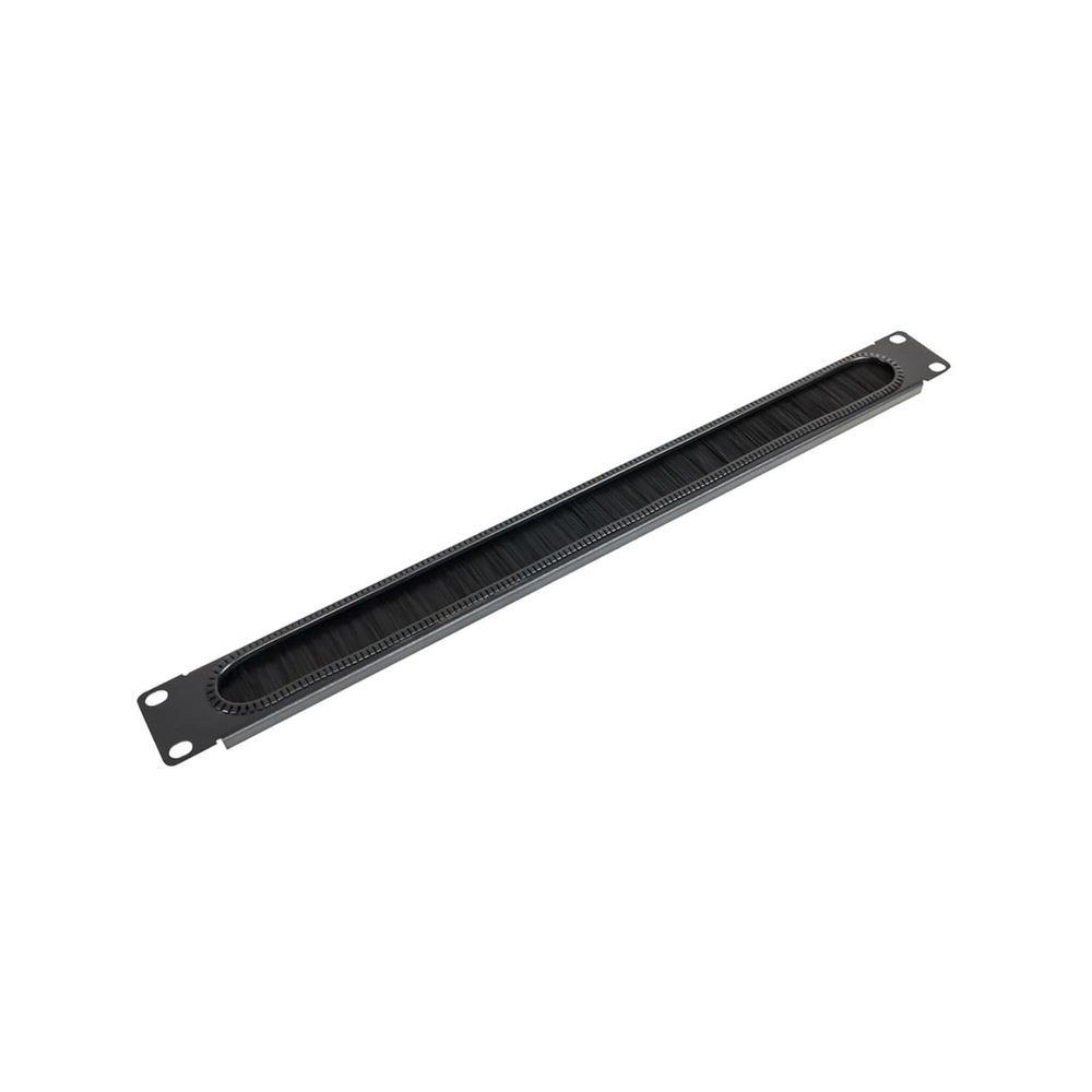 Zone 1U Black Brush Panel