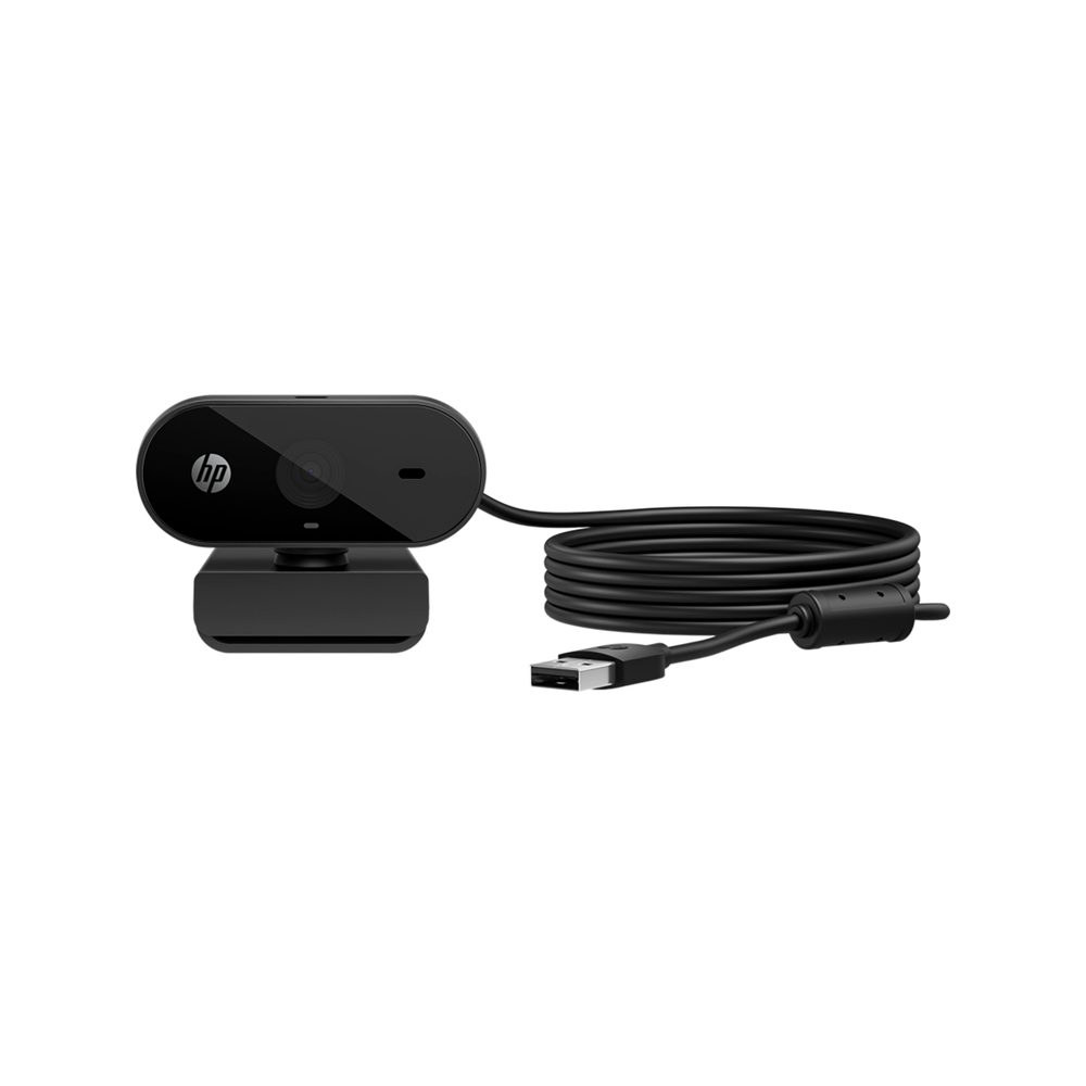 HP 320 Black Full-HD USB Webcam