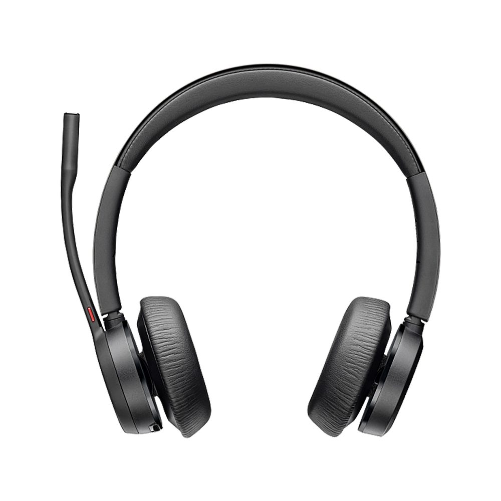 HP Poly Voyager 4320 Microsoft Teams Certified Headset +BT700 dongle with Charging Stand