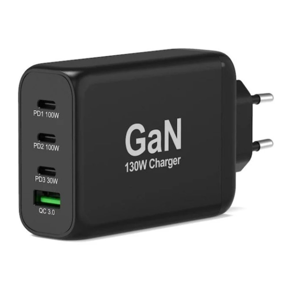 Port Power Supply 130W - Type-C+A GAN