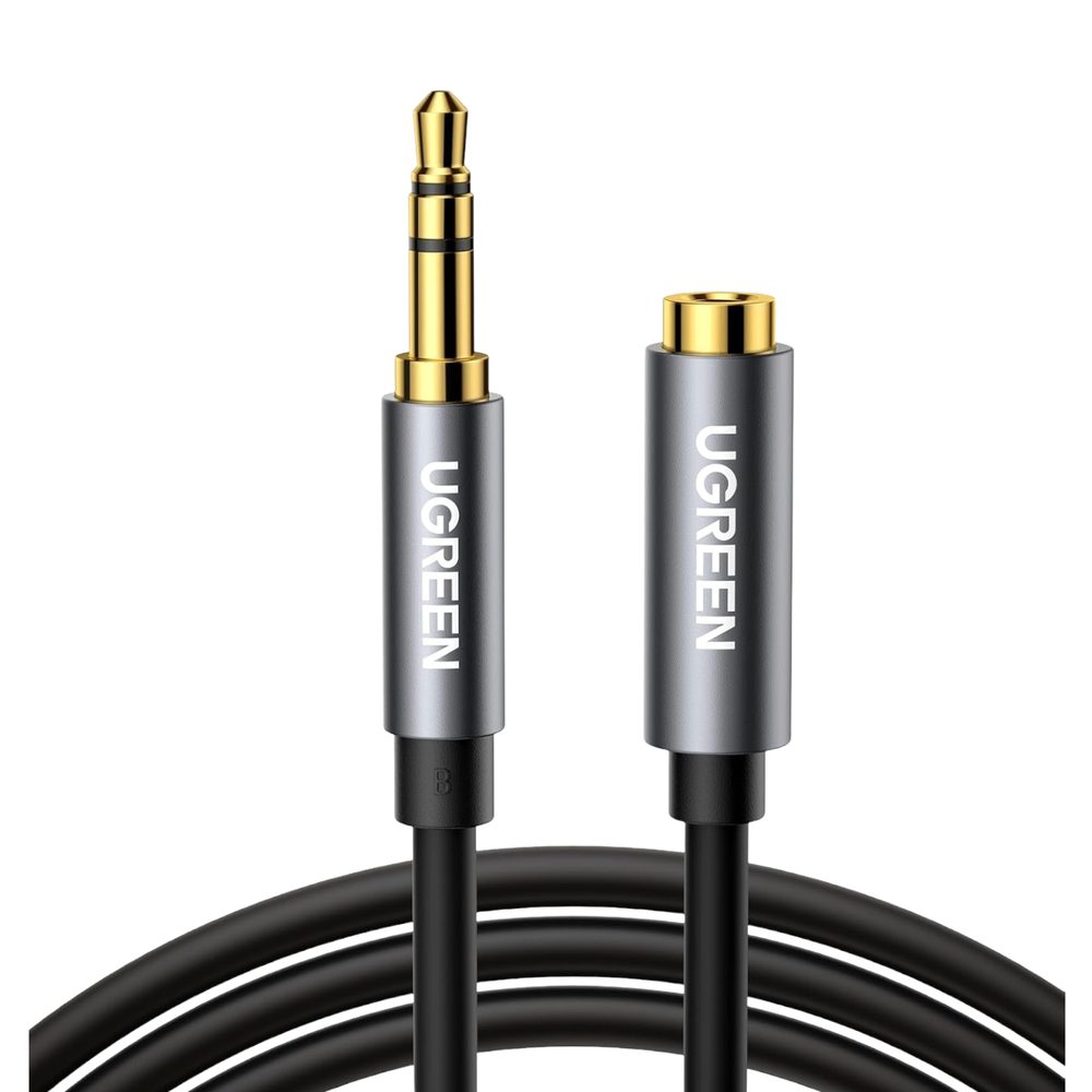 Ugreen Aux 3.5mm Ext Cable 1M Bk