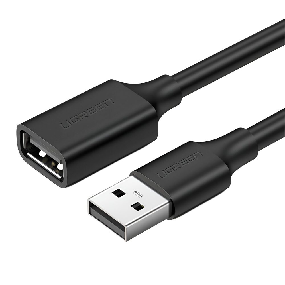 UGREEN USB 2.0 A Male to A Female Cable 1.5m (Black)