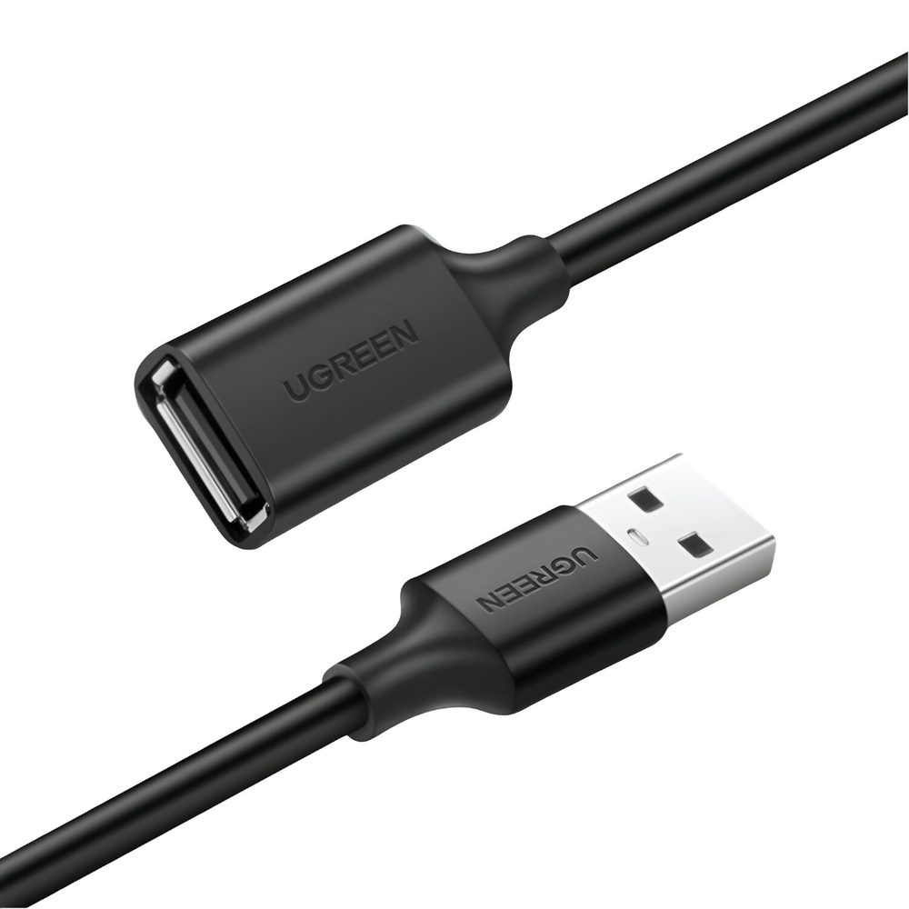 UGREEN USB 2.0 A Male to A Female Cable 2m (Black)