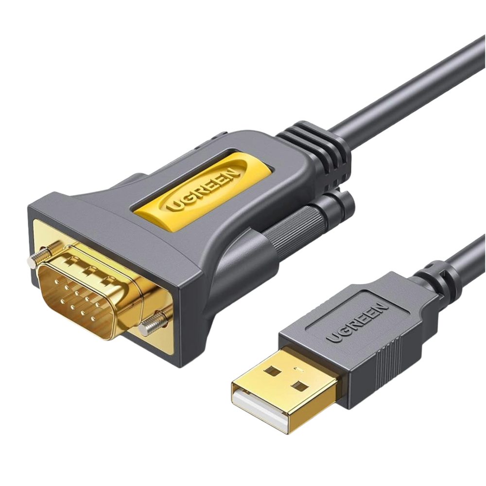 Ugreen USB A Male To Serial Rs-232 2M
