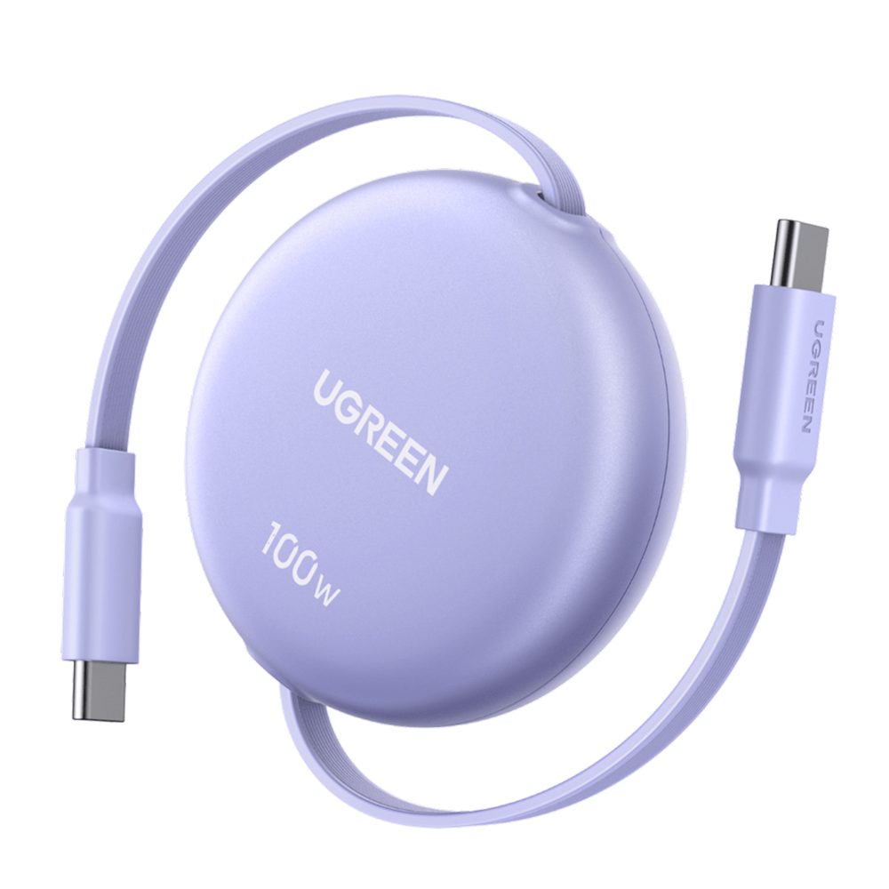 UGREEN USB-C to USB-C PD Fast Charging Retractable Cable 100W Max