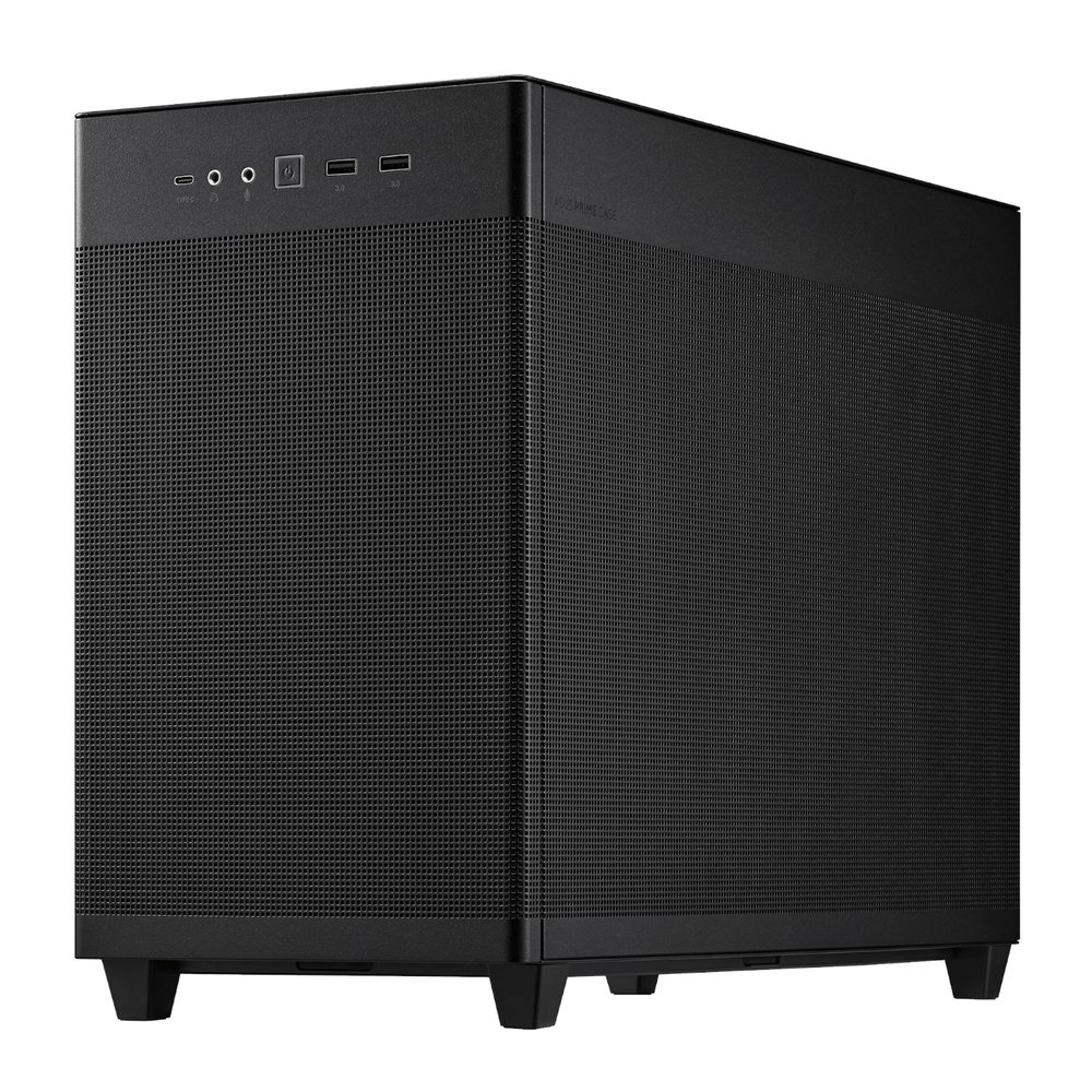 ASUS PRIME AP201 Micro-ATX Gaming Chassis - Black