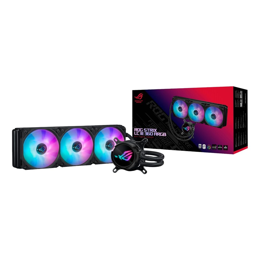 ASUS ROG STRIX III 360MM ARGB AIO Liquid CPU Cooler