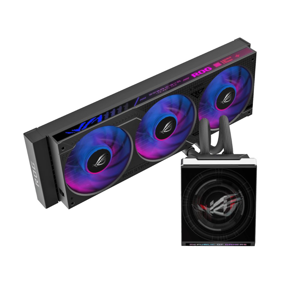 ASUS ROG STRIX SLC IV 360MM LCD ARGB AIO Liquid CPU Cooler