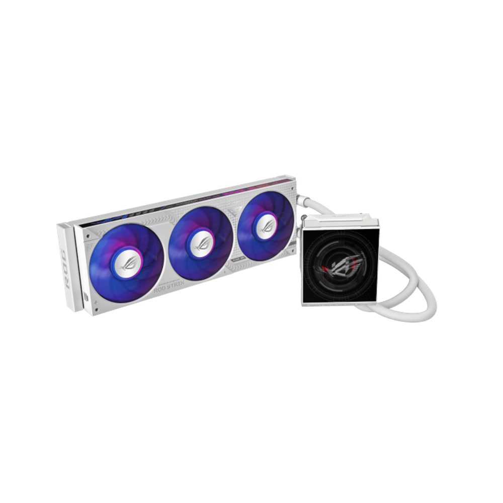 ASUS ROG STRIX IV 360MM LCD ARGB AIO Liquid CPU Cooler WH