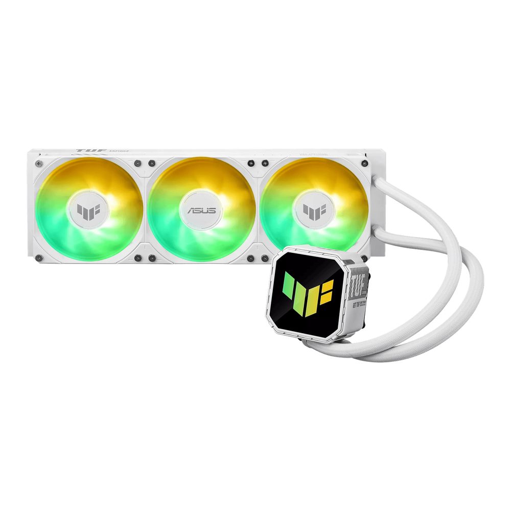 ASUS TUF GAMING 360MM ARGB AIO Liquid CPU Cooler - WHT