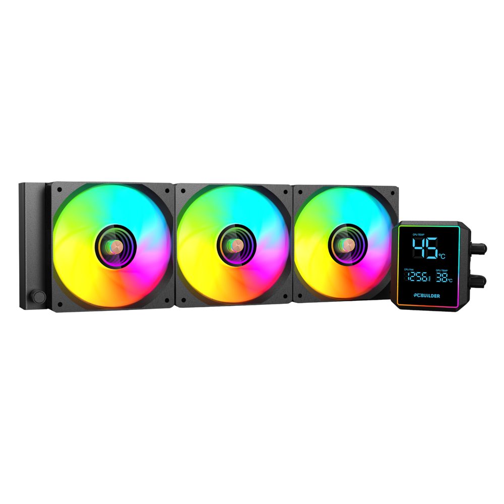 PCBuilder Blizzard Freeze 360MM AIO Liquid CPU Cooler ARGB