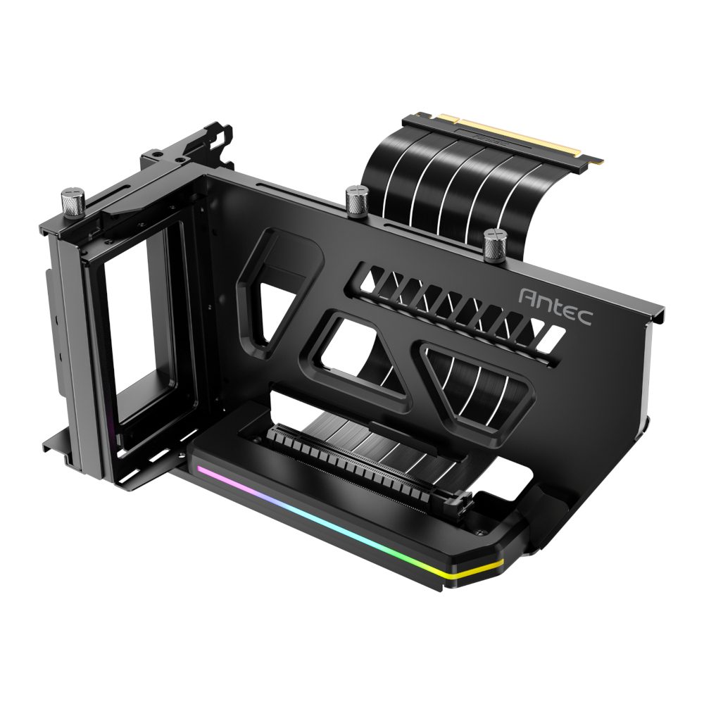 Antec Vertical GPU Bracket with PCIE 4.0 Riser Cable ( Shift ARGB Black )