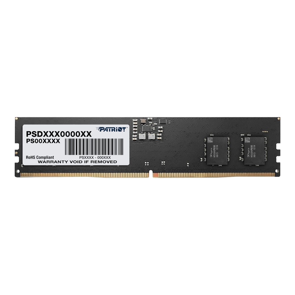 Patriot Signature Line 8GB 5600MHz DDR5 UDIMM Desktop Memory