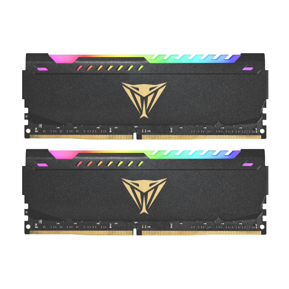 Patriot Vipersteel 16GB KIT (2x8GB) 3600MHz DDR4 Desktop Gaming Memory RGB