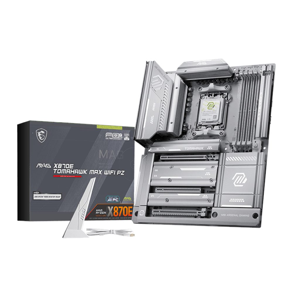 MSI MAG X870E TOMAHAWK MAX WiFi AMD AM5 ATX Gaming Motherboard