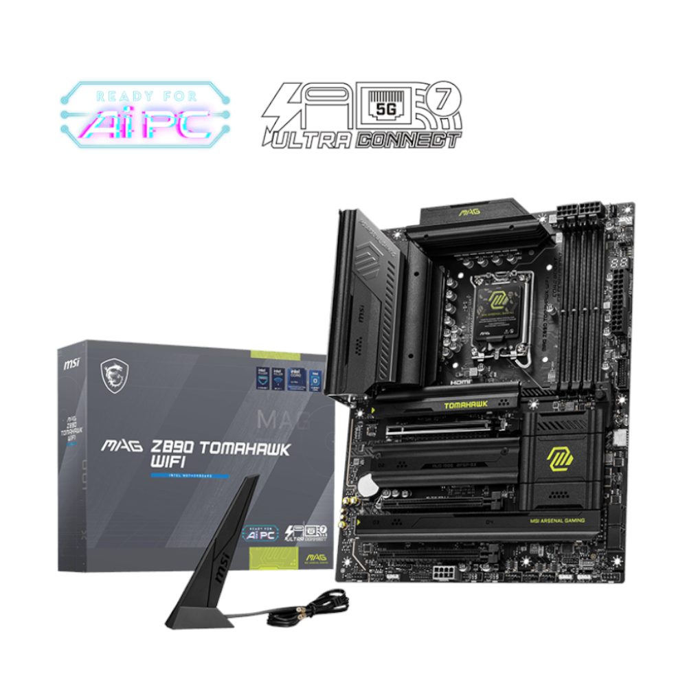 MSI MAG Z890 TOMAHAWK WIFI DDR5 LGA1851 Gaming Motherboard