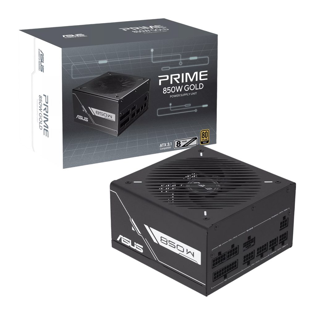 Asus Prime 850W PCIe 5.0 80 Plus Gold Fully Modular