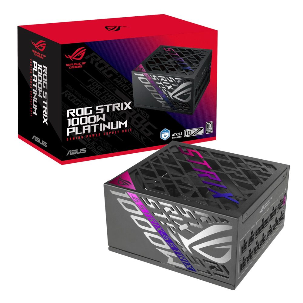 Asus ROG Strix Gaming 1000W PCIe 5.0 0 Plus Platinum Fully Modular