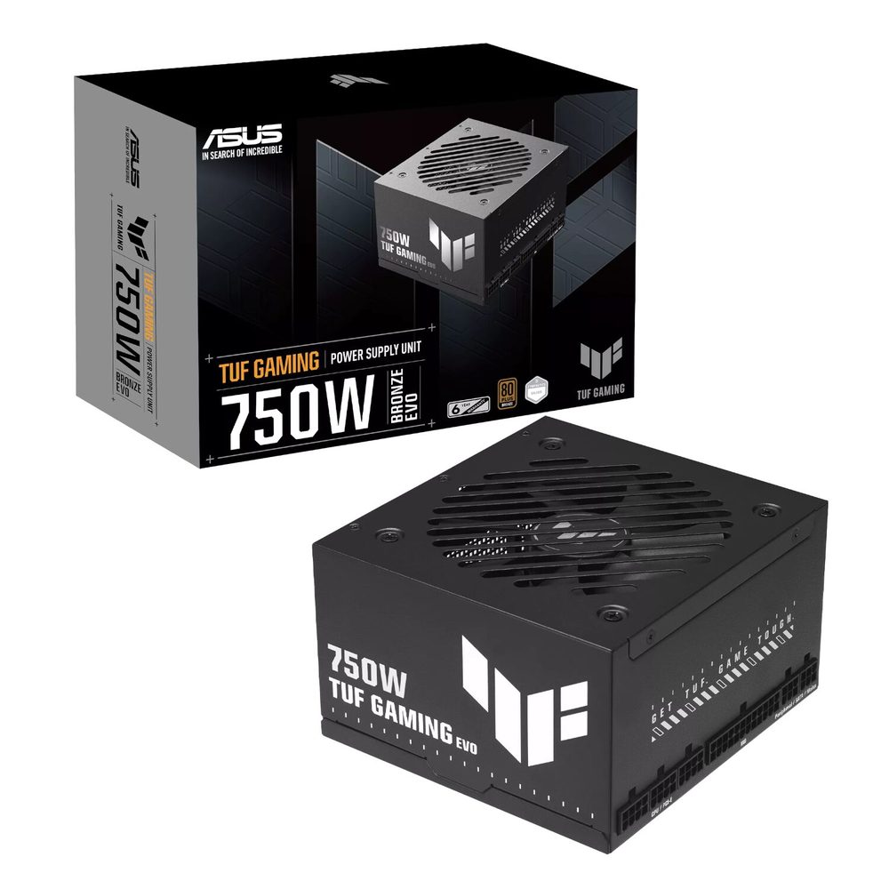 ASUS TUF GAMING 750W EVO 80 Plus Bronze Fully Modular
