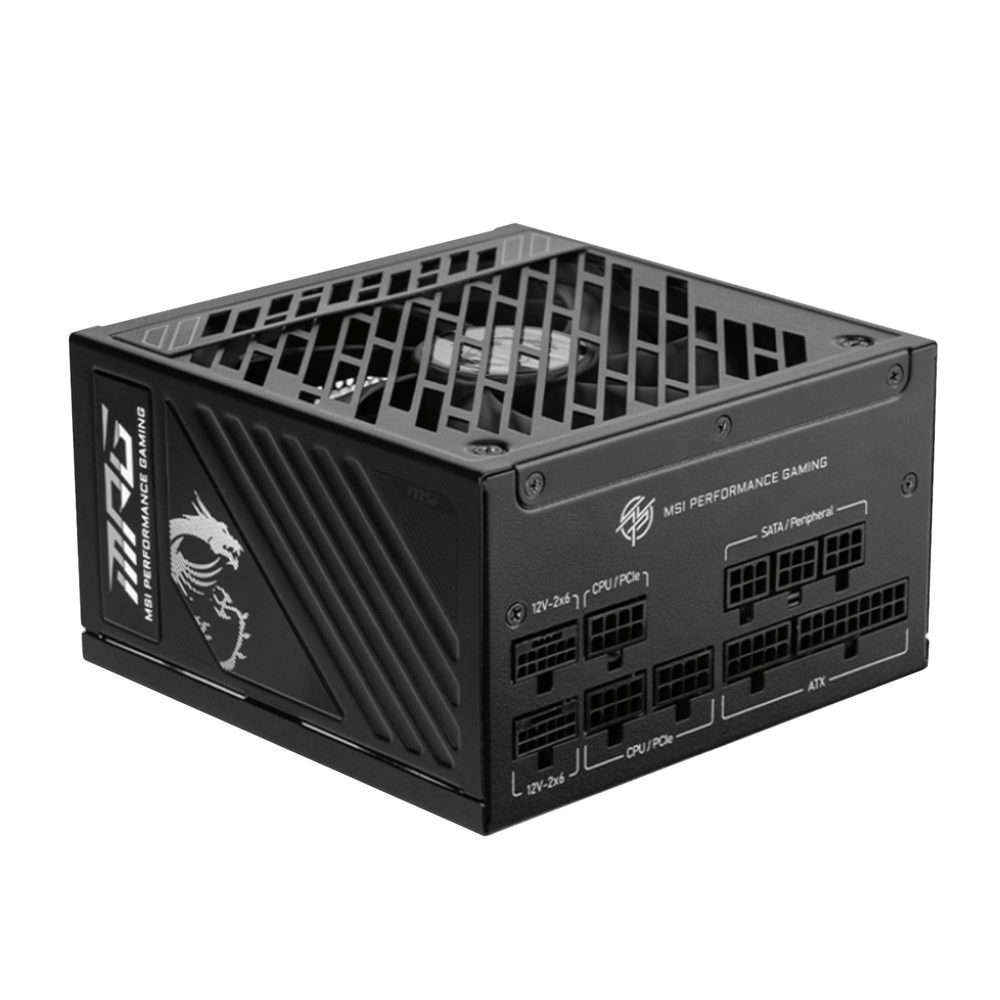 MSI MPG A1000GS 80 Plus Gold Modular Power Supply