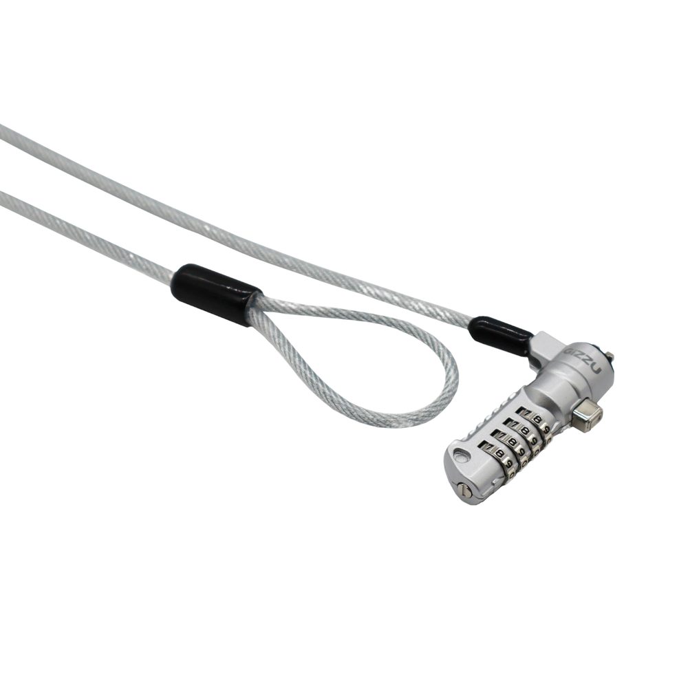 Gizzu 1.8m Wedge Combination Lock Security Cable