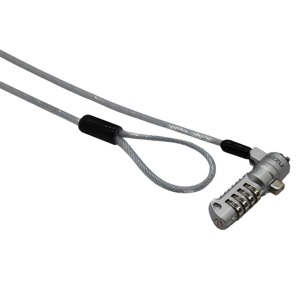 Gizzu 1.8m Nano Combination Lock Security Cable