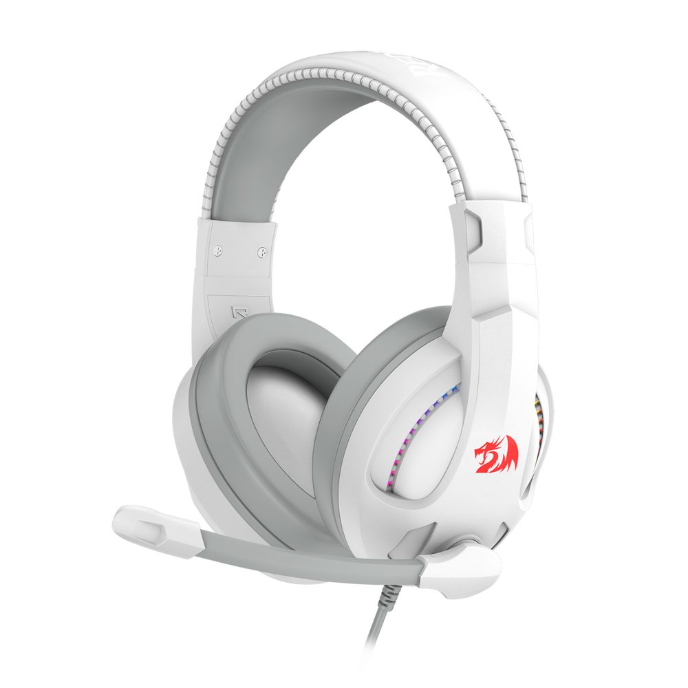 REDRAGON Over-Ear CRONUS Gaming Headset - White