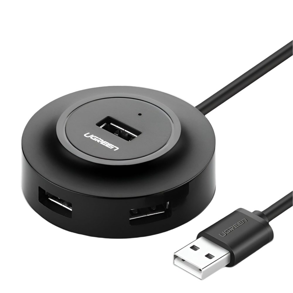 UGREEN USB 2.0 Hub 4 Ports 1m (Black)