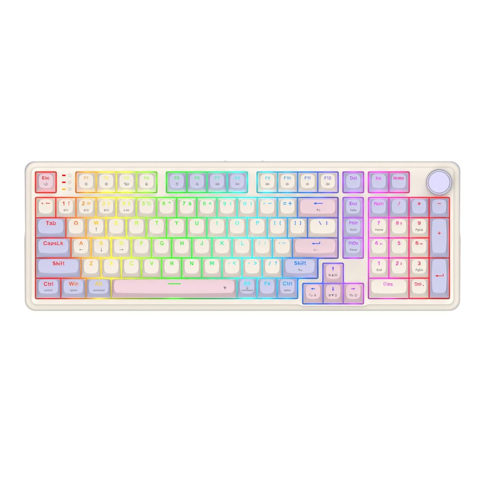 REDRAGON EISA 100 Wireless Mechanical Gaming Keyboard - White