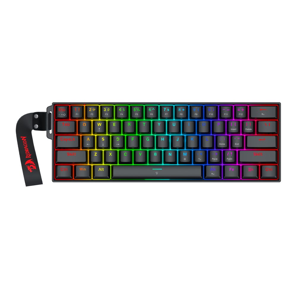 Redragon FIZZ Magnetic plus Wired Keyboard - Black