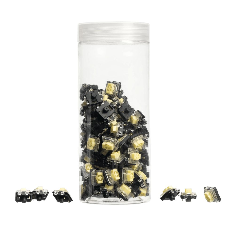 Keychron Banana KS-33 Gateron Low Profile 2.0 Mechanical Switch 110 pcs