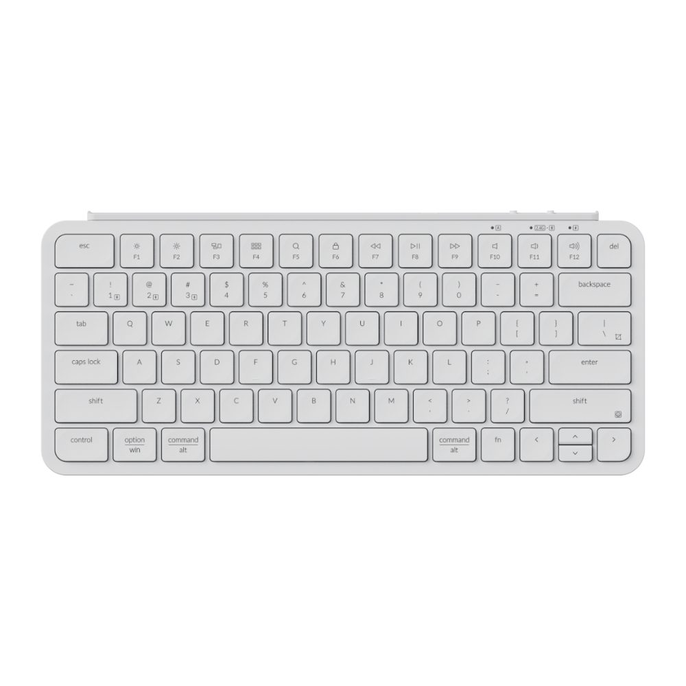 Keychron B1 Pro Ultra-Slim 75% Wireless Keyboard - Ivory White
