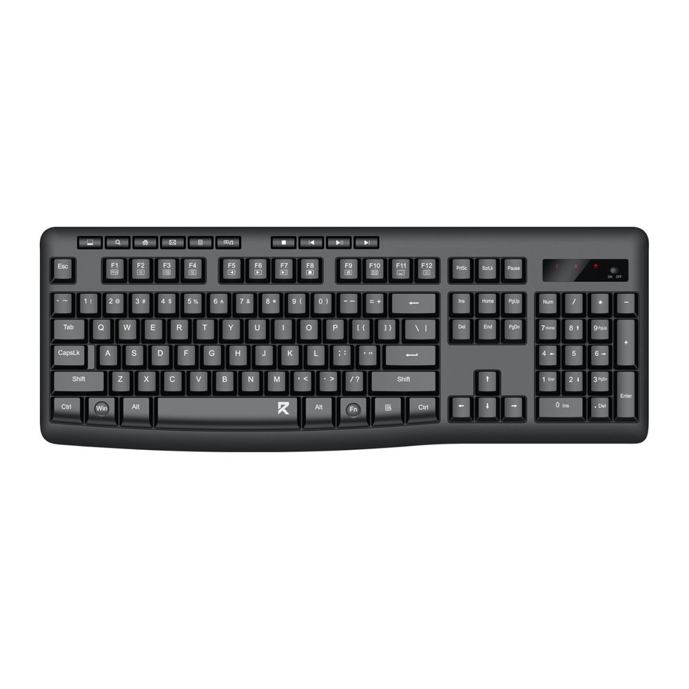 REDRAGON BK-7367 Wireless Office Keyboard - Black