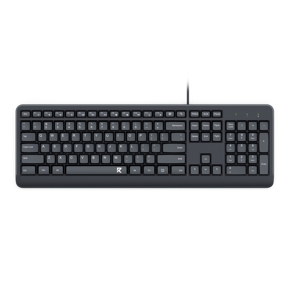 REDRAGON Wired Office Keyboard - Black
