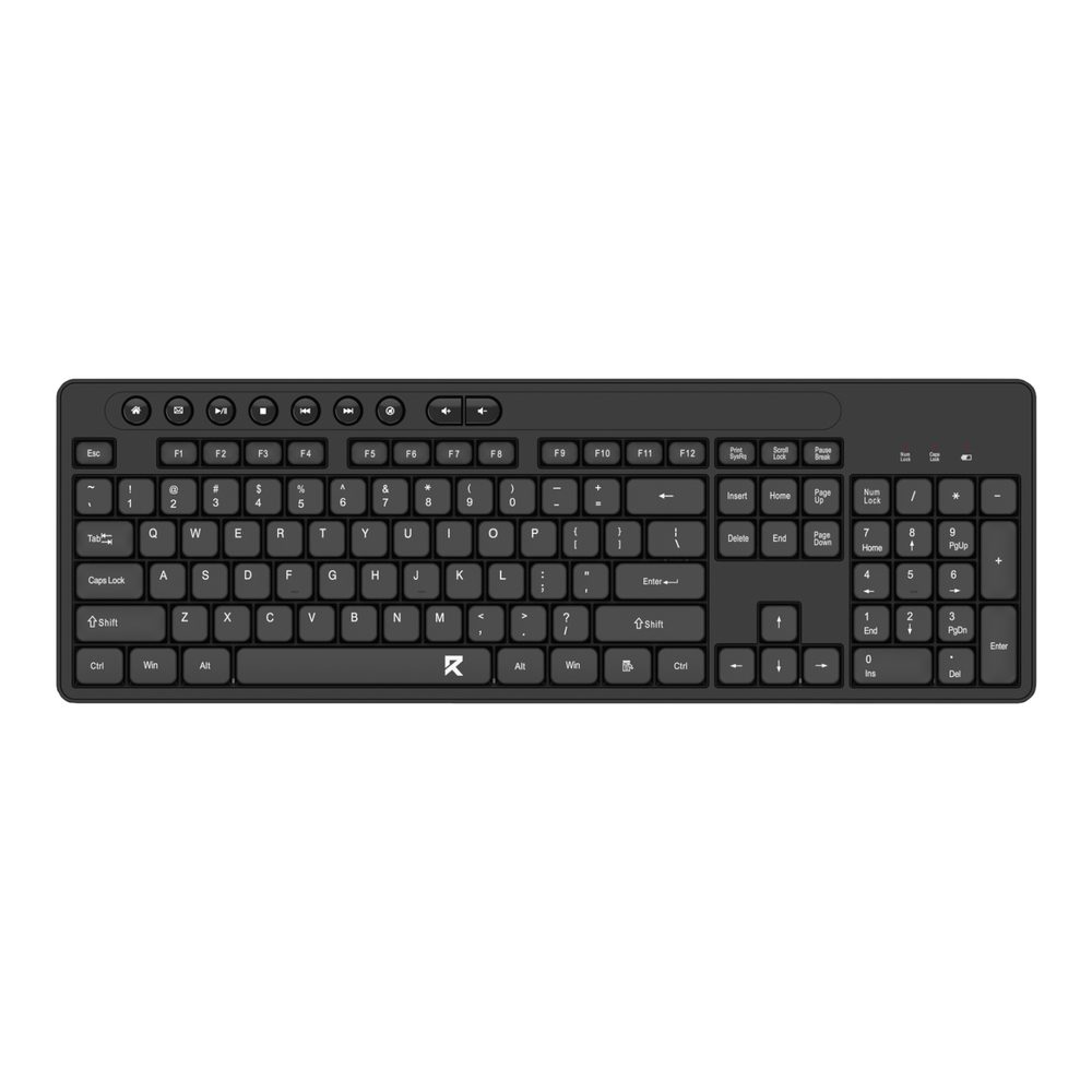 REDRAGON Wireless 2.4G Office Keyboard - Black
