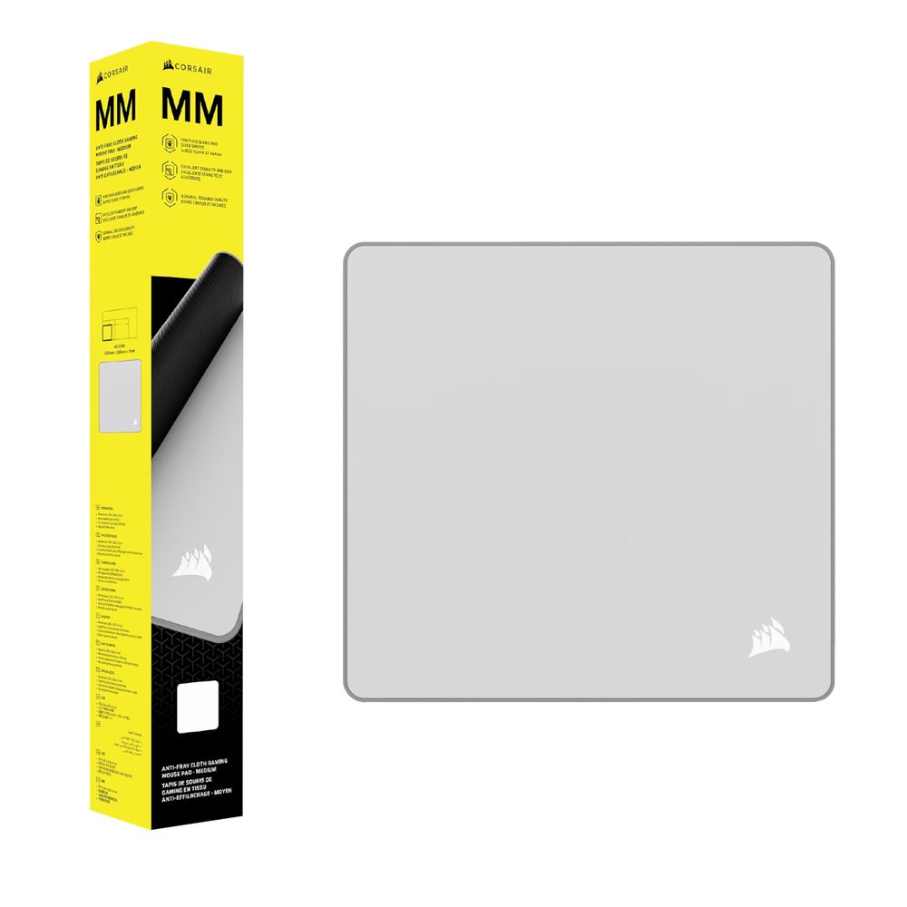 Corsair MM Anti-Fray Gaming Mousepad Medium Gray