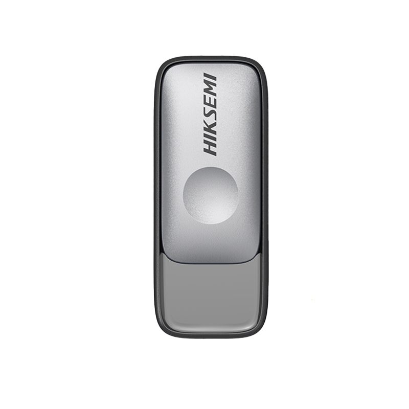 Hiksemi Pully 64GB USB3.2 Flash Drive - Silver Black