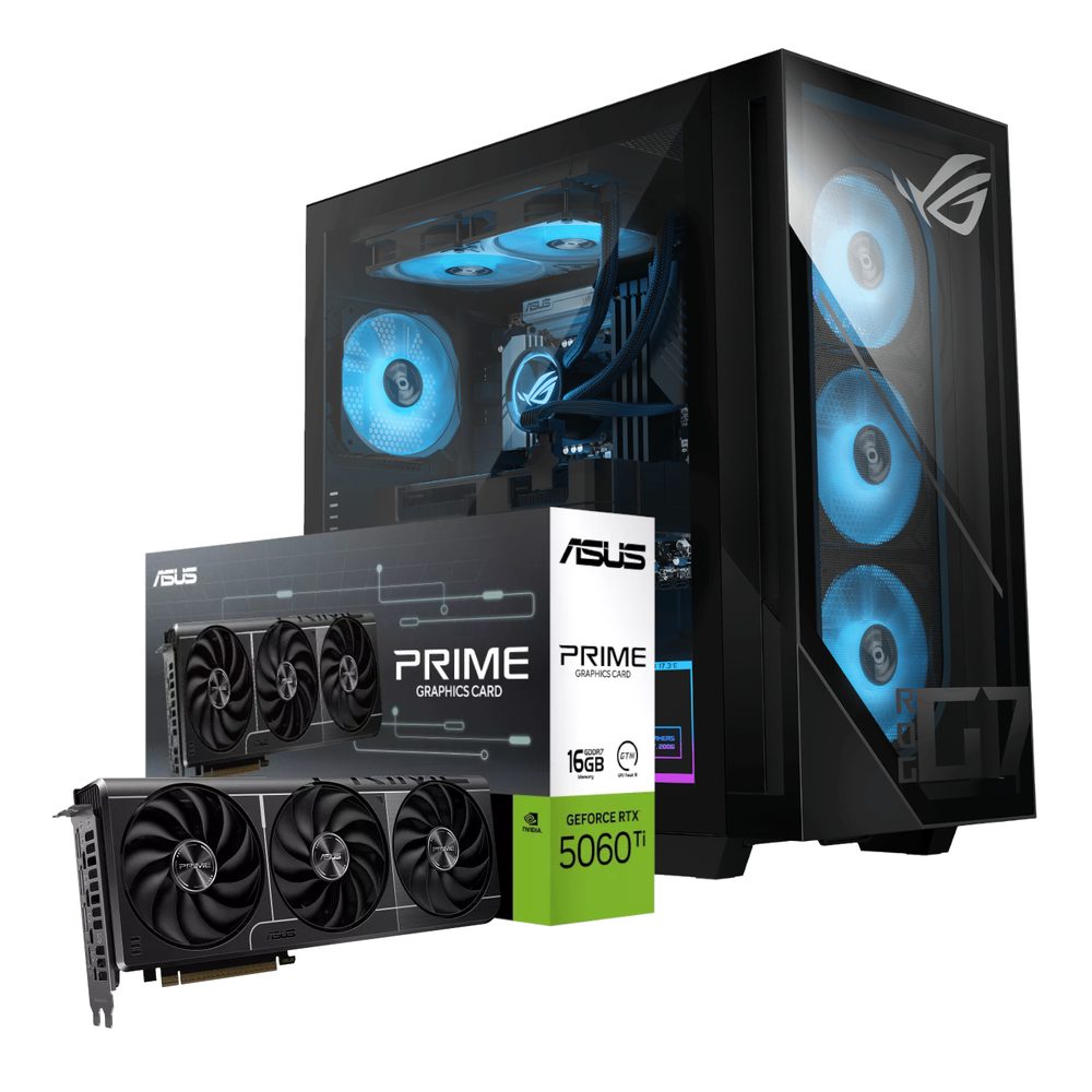 ASUS ROG G700 (2025) | Intel® Core™ Ultra 5 | 16GB DDR5 U-DIMM | 1TB M.2 2280 NVMe™ PCIe® 4.0 SSD | ASUS GF RTX 5060TI Prime Graphics | Windows 11 Home PC