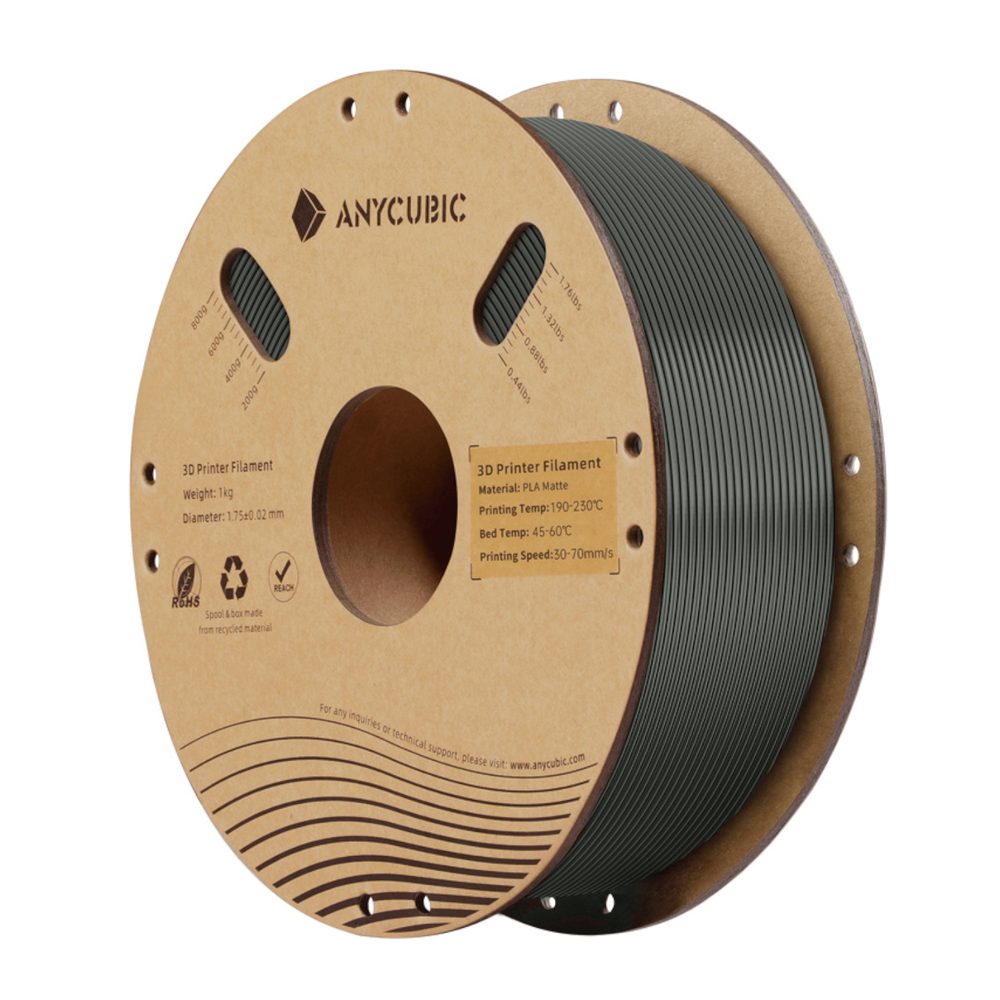 Anycubic Pla Matte Black