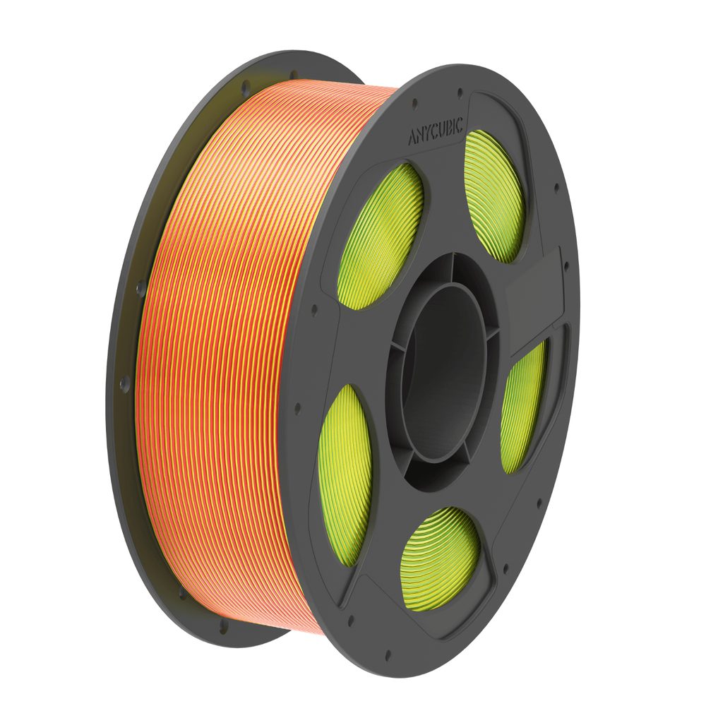 Anycubic Pla Tri Colour Red Yellow Green