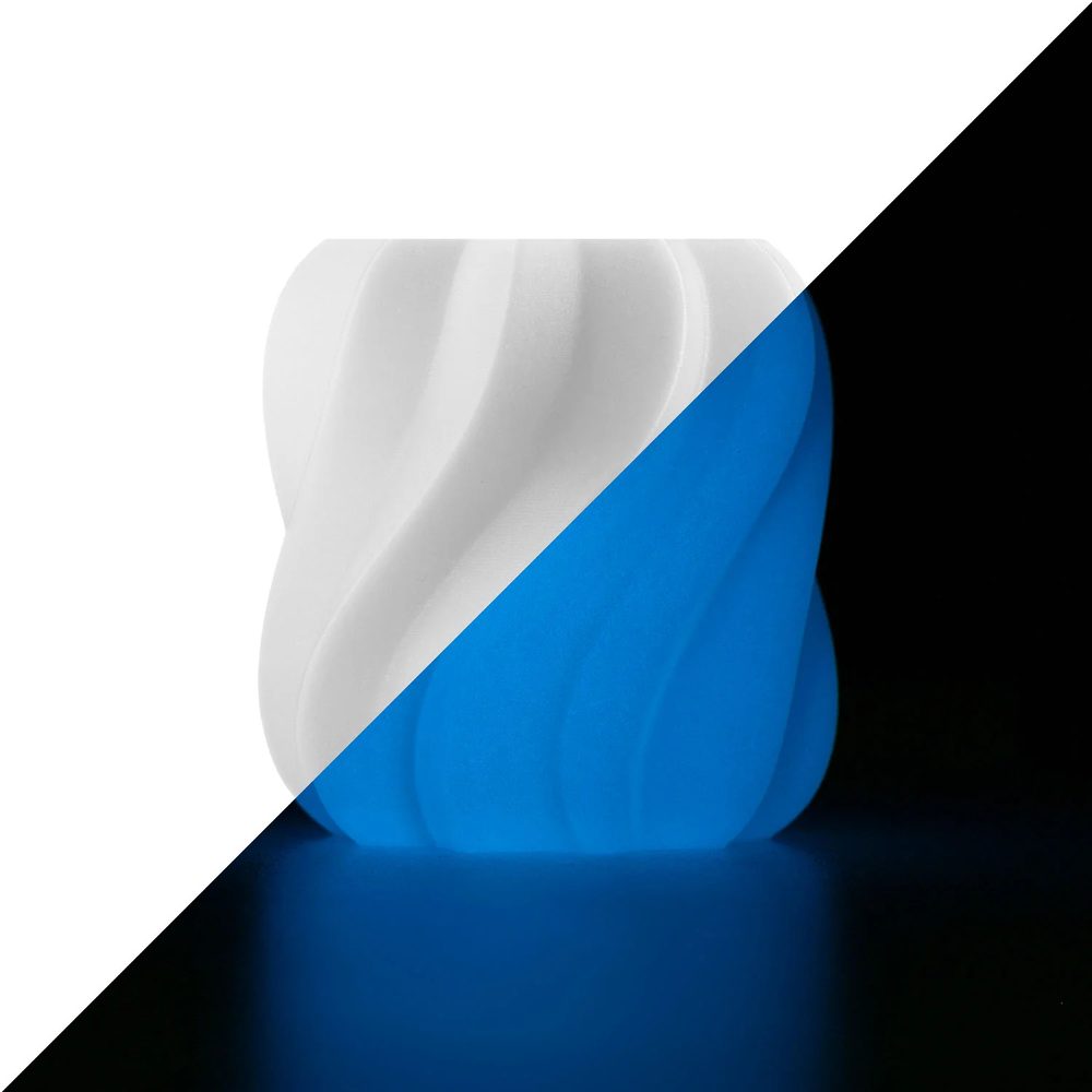 Anycubic Pla Glow White(Blue Glow)