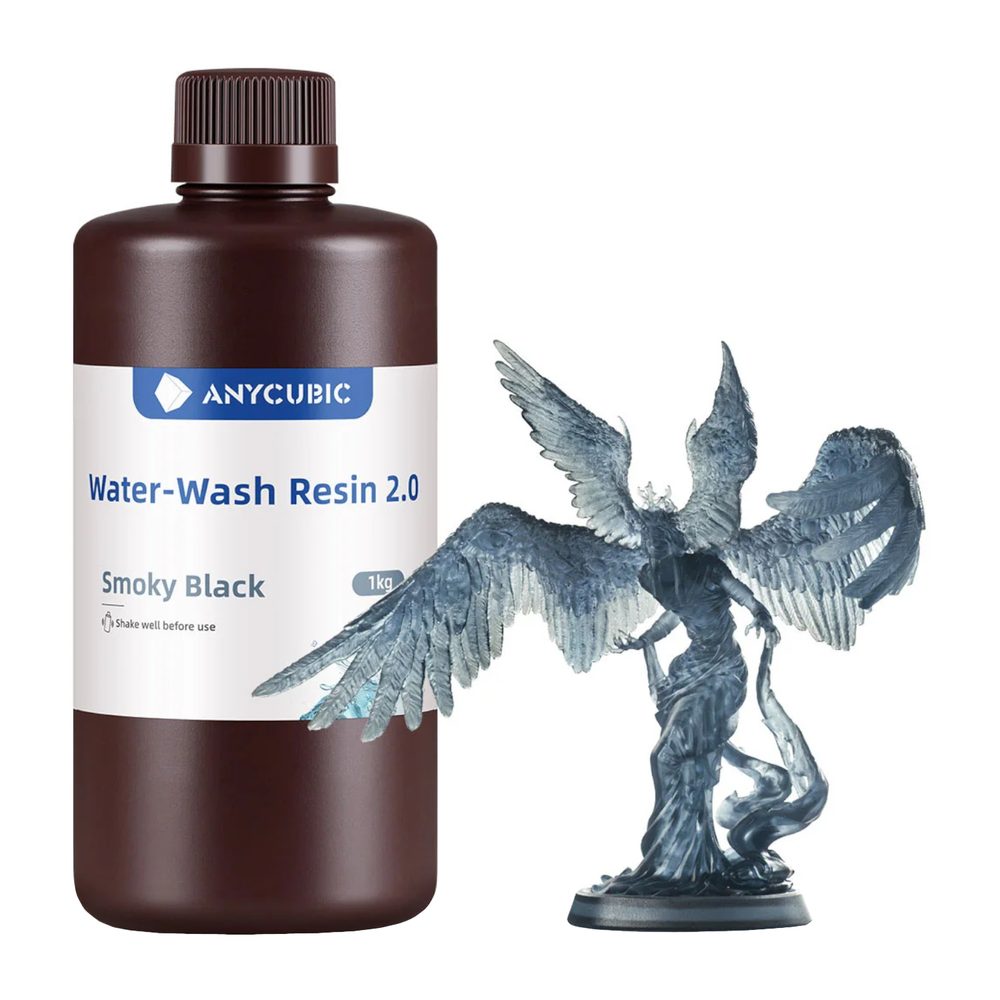 Anycubic Water Wash Resin 2 Smoky Black