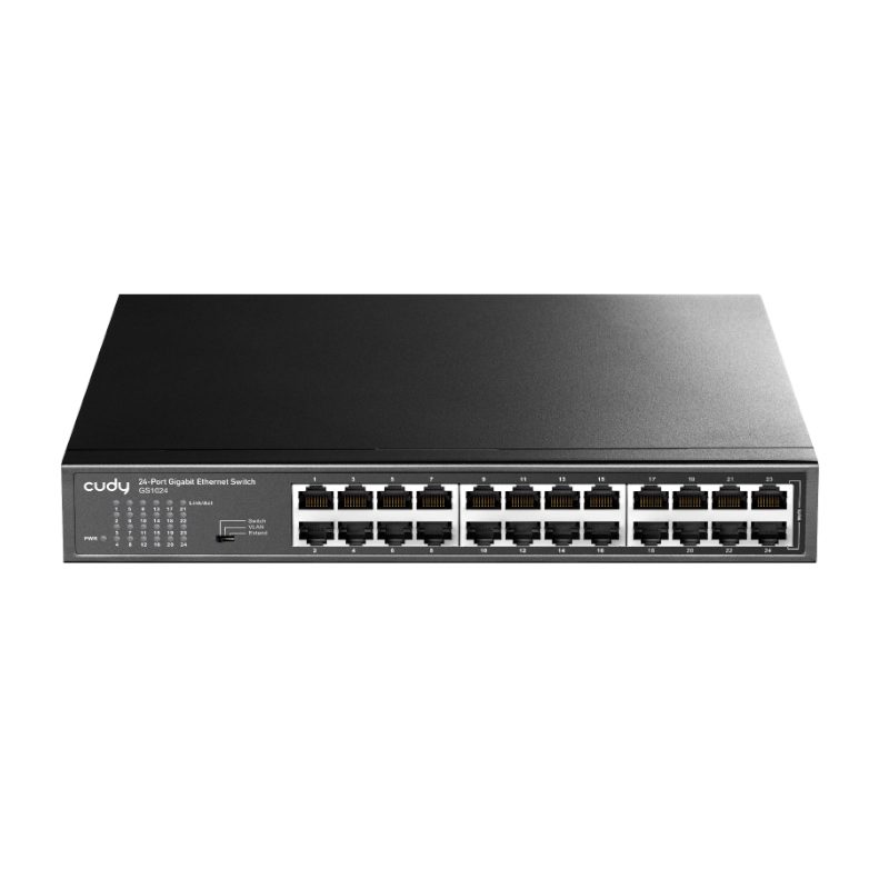 Cudy 24 Port Gigabit Unmanaged Metal Switch with VLAN/Extend functions - Rack Mount