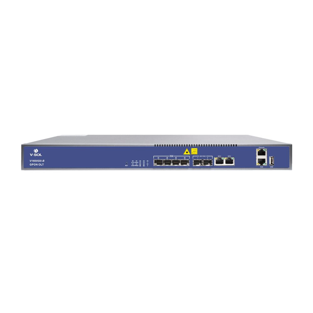 V-SOL 4 Port GPON OLT 2XRJ45+2X(SFP+)